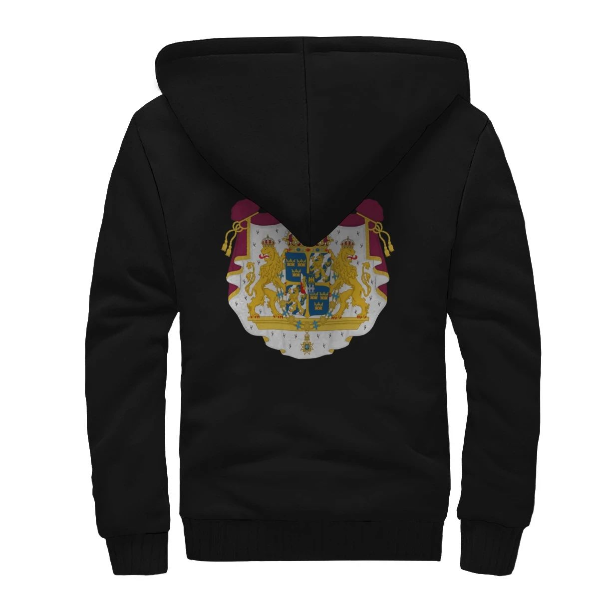 Sweden Sherpa Hoodie RLT7 - Wonder Print Shop
