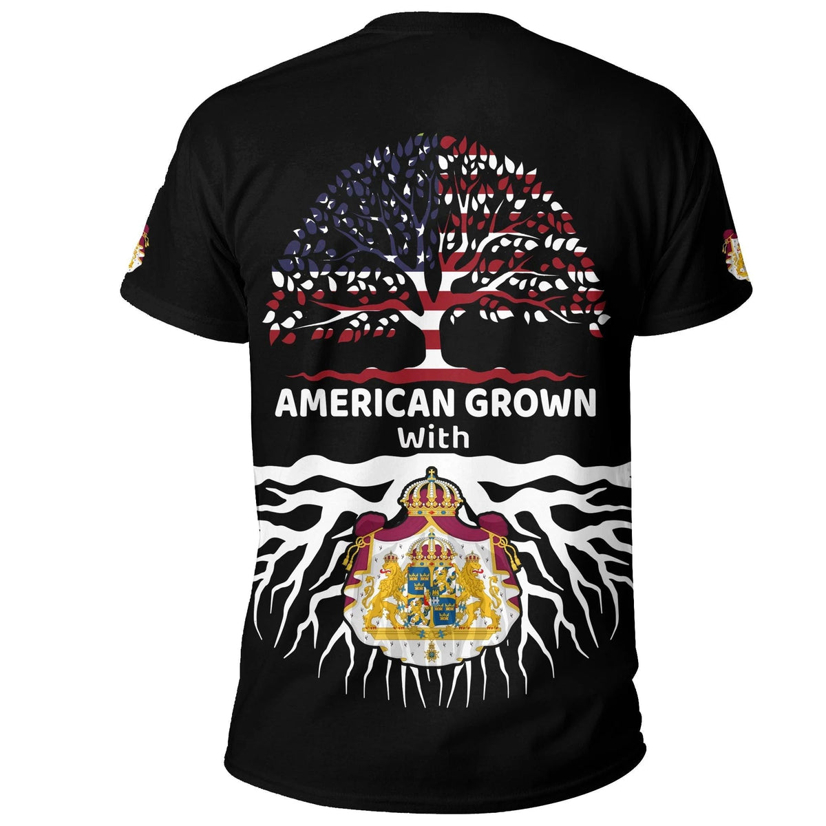 Sweden T Shirt American Roots RLT7 - Wonder Print Shop