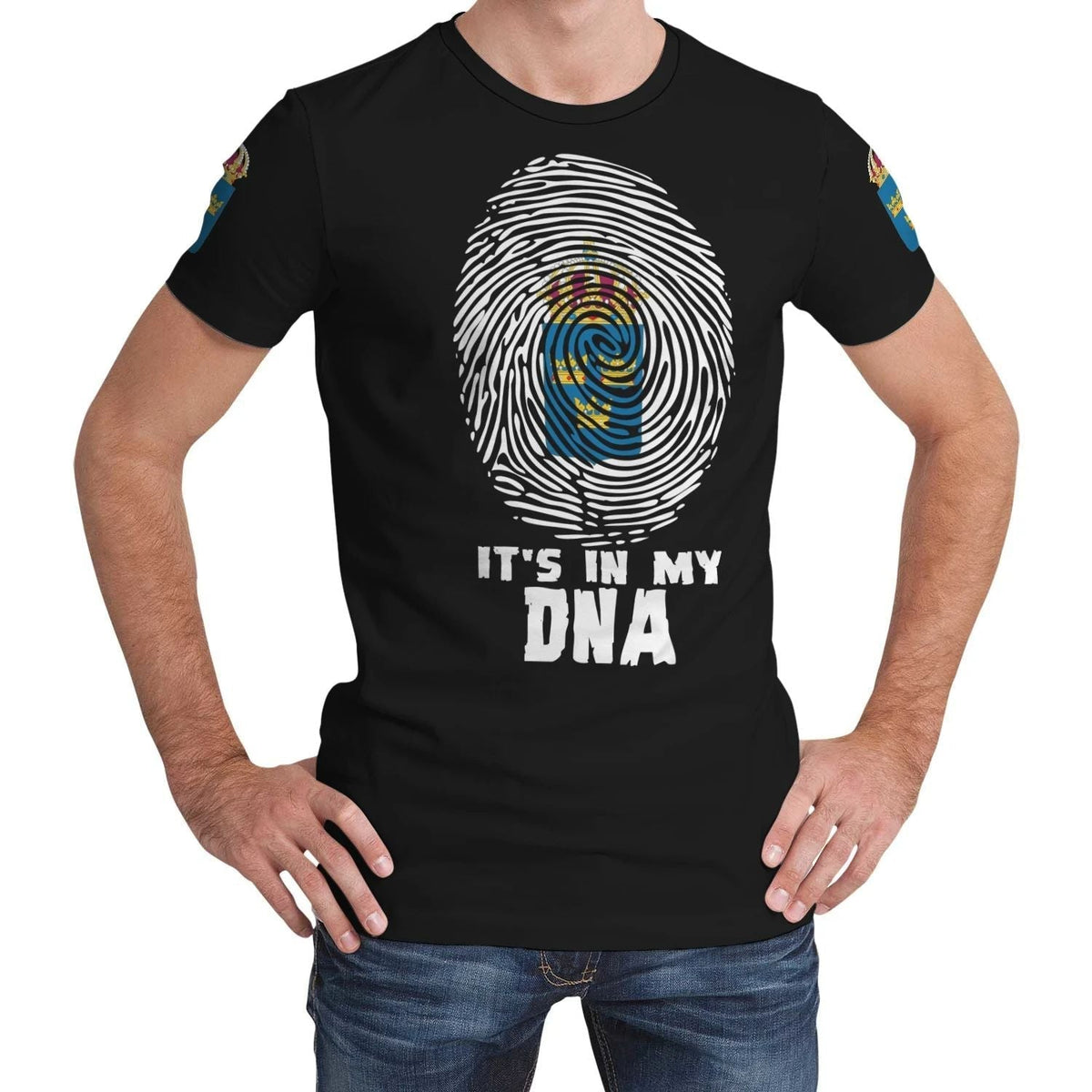 Sweden It's In My Dna T Shirt RLT7 - Wonder Print Shop