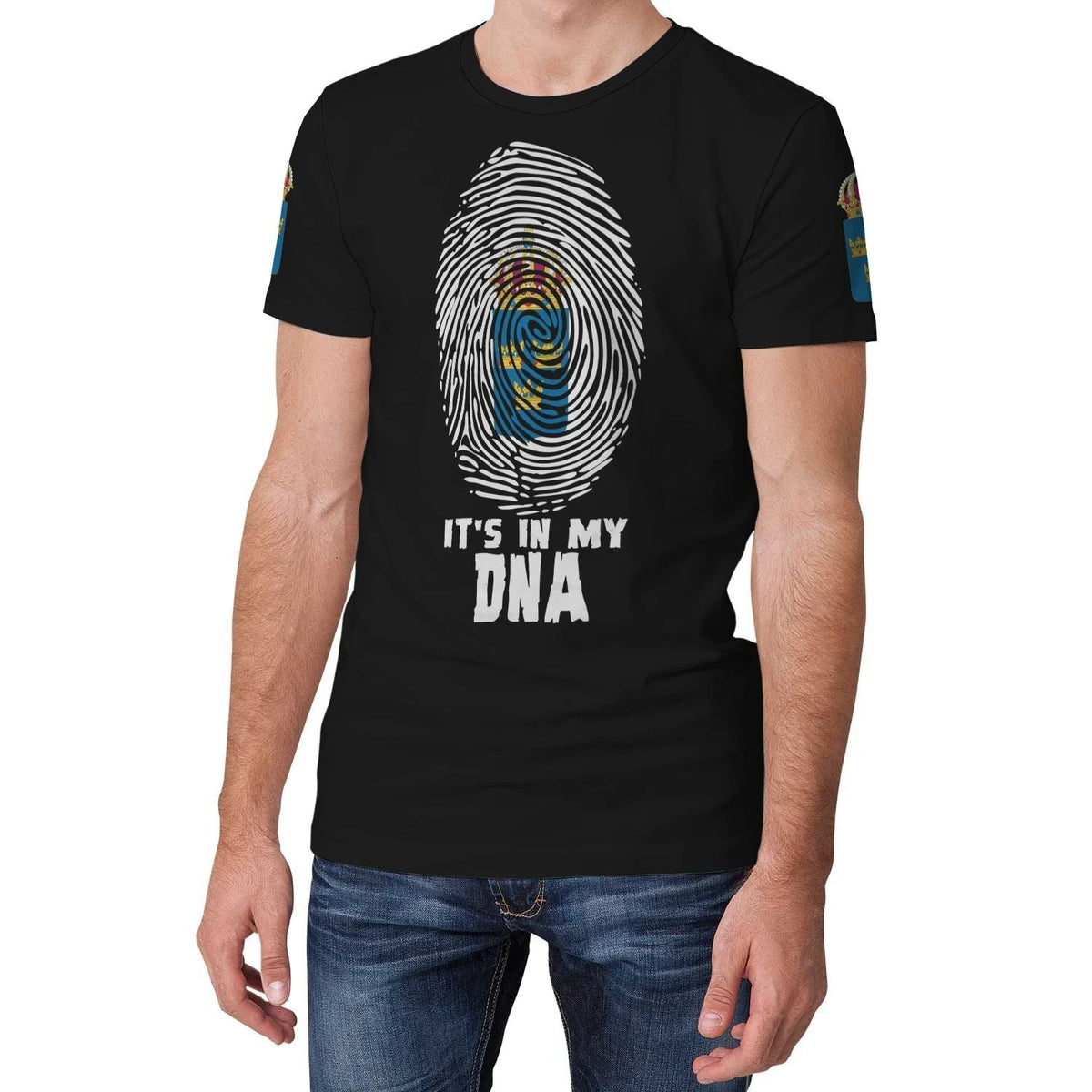 Sweden It's In My Dna T Shirt RLT7 - Wonder Print Shop