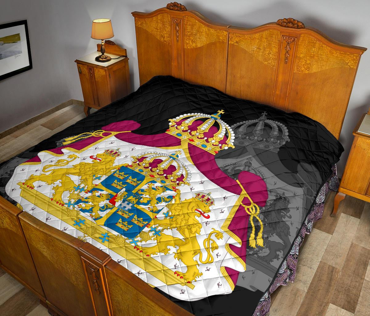 Sweden 2 Quilt Premium Quality RLT7 - Wonder Print Shop