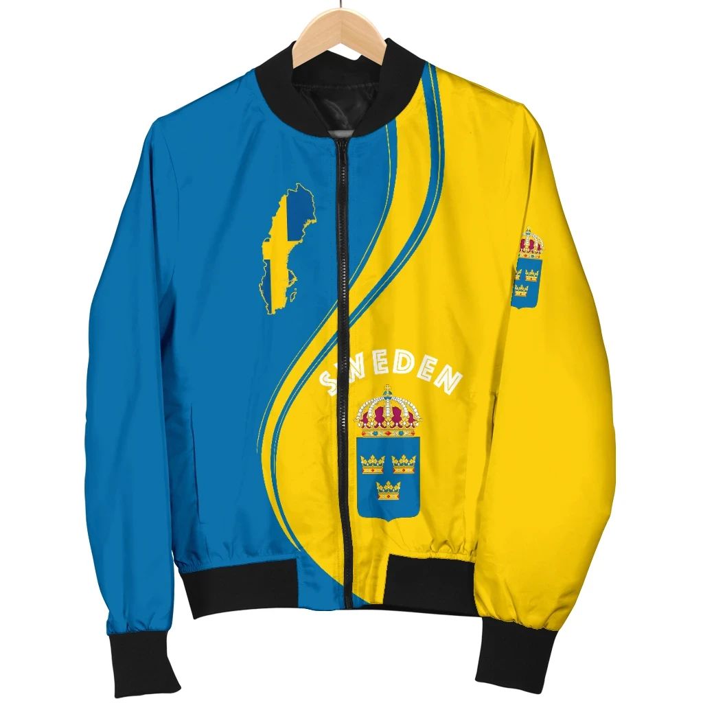 Sweden Women's Bomber Jacket Generation RLT7 - Wonder Print Shop