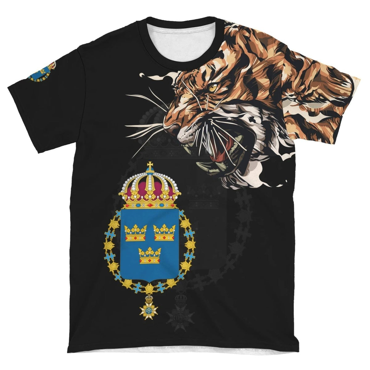 Sweden T Shirt Tiger Special Version RLT7 - Wonder Print Shop