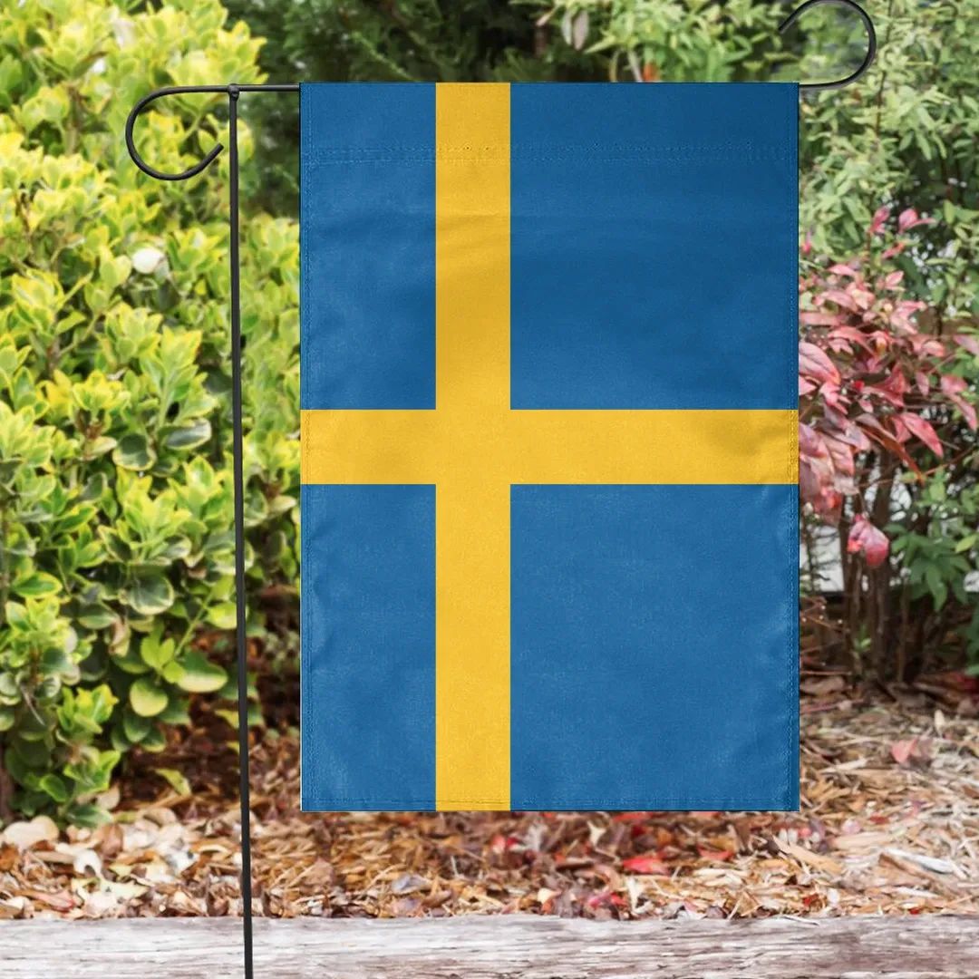 Sweden Flag Garden Flag/House Flag RLT7 - Wonder Print Shop