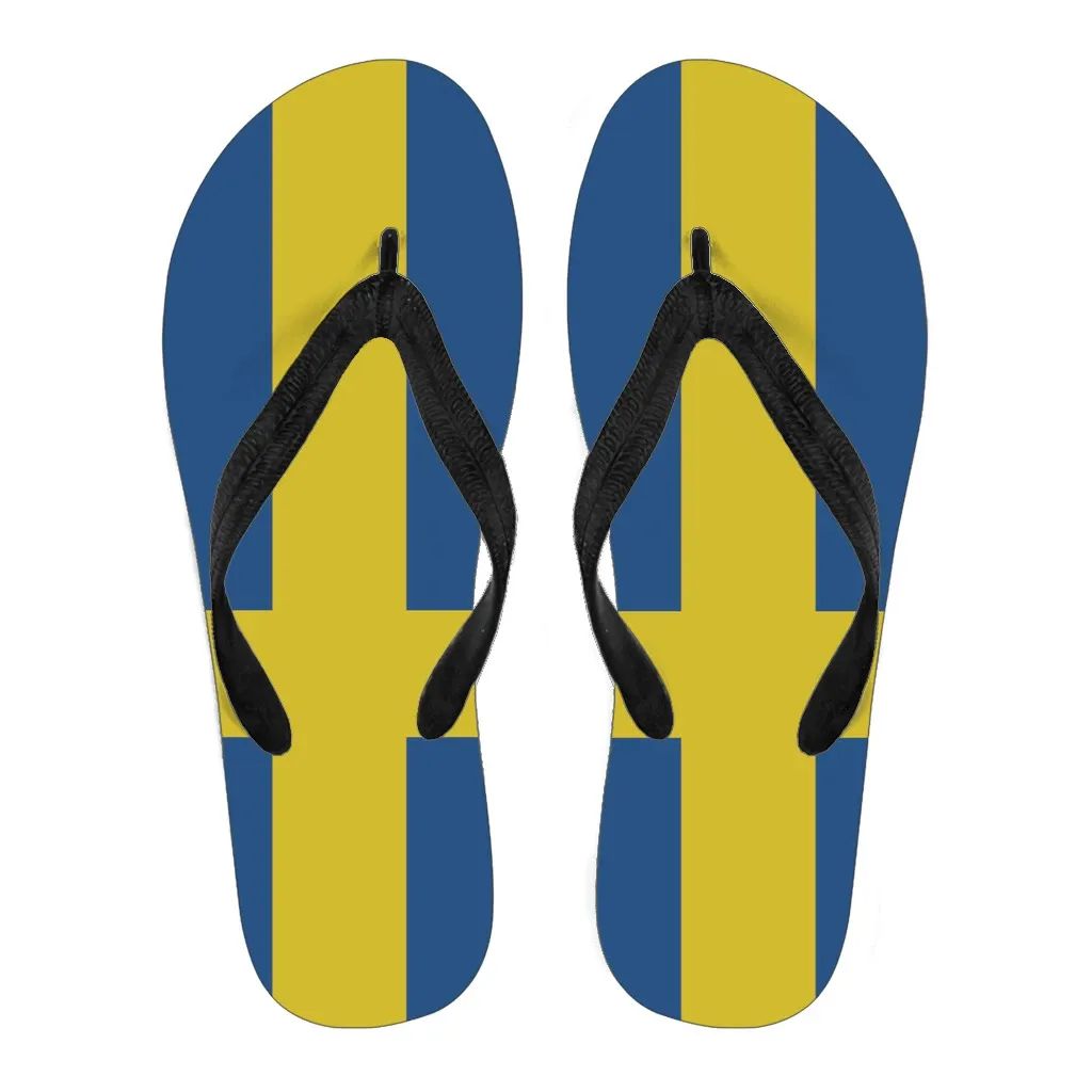 sweden-flag-flip-flops