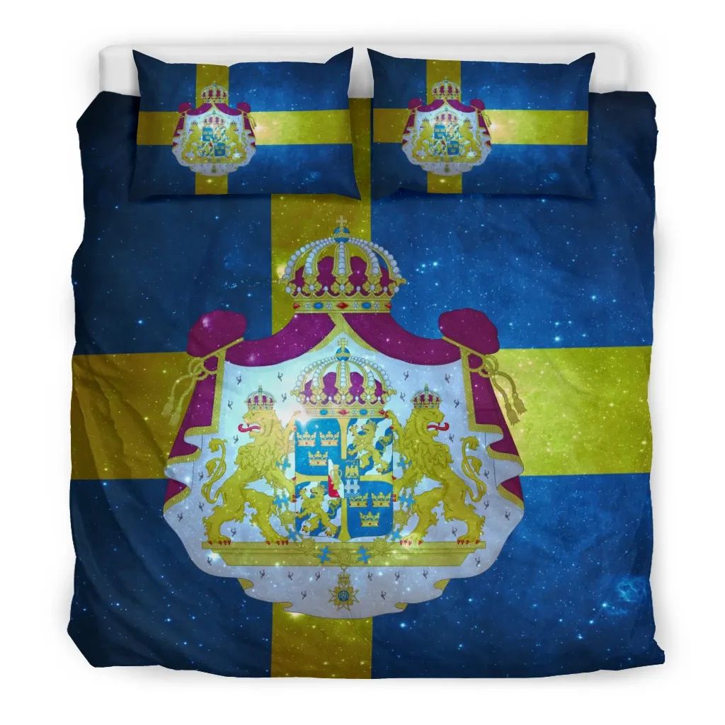 Sweden Flag Bedding Set RLT7 - Wonder Print Shop