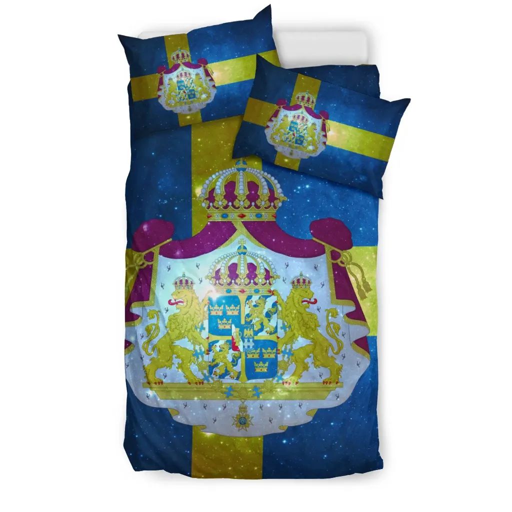 Sweden Flag Bedding Set RLT7 - Wonder Print Shop