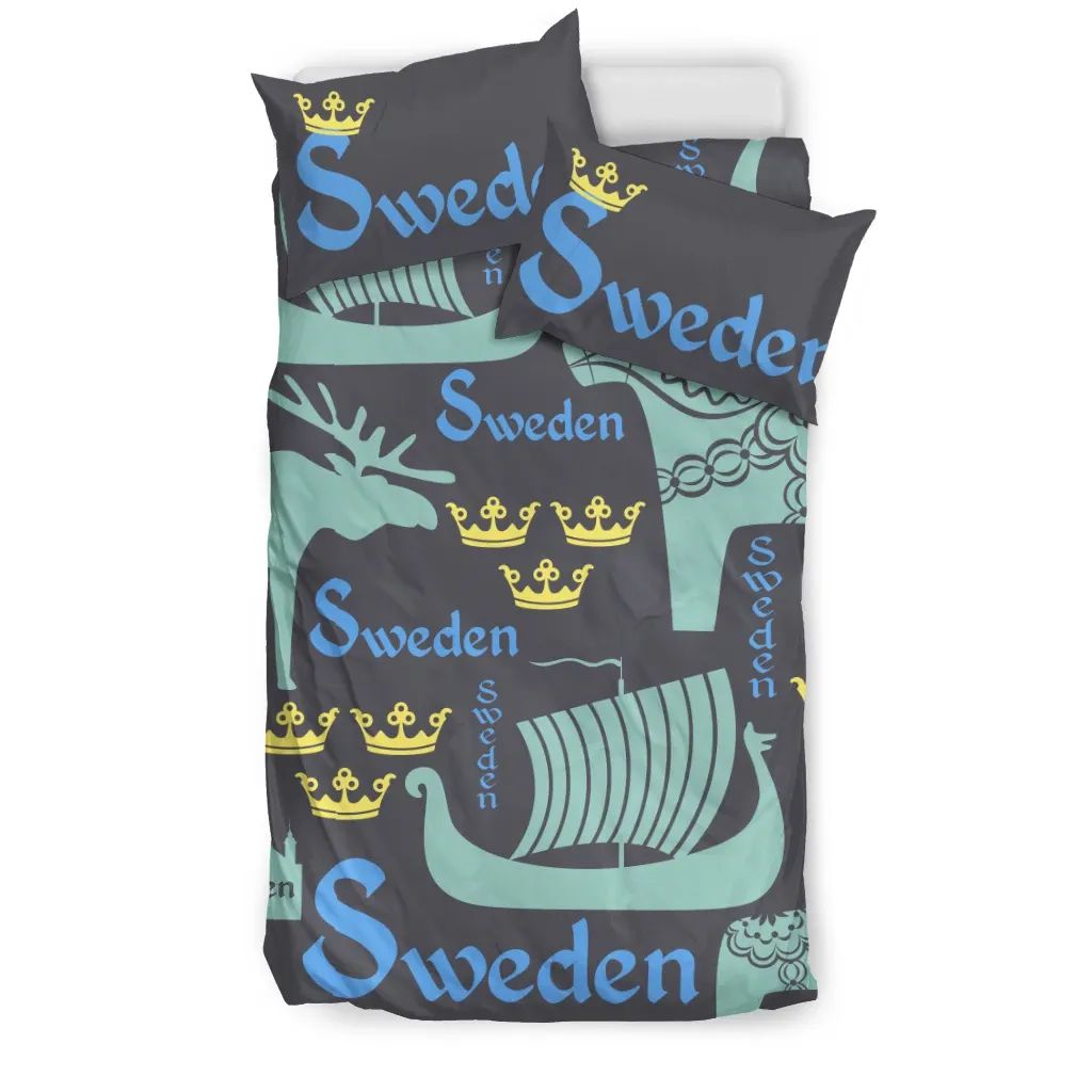 Sweden Things Bedding Set RLT7 - Wonder Print Shop