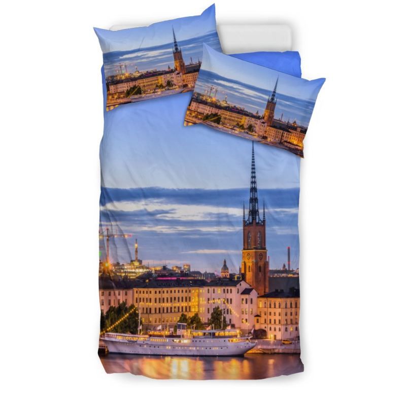 Stockholm Sweden Bedding Set Ver.01 RLT7 - Wonder Print Shop