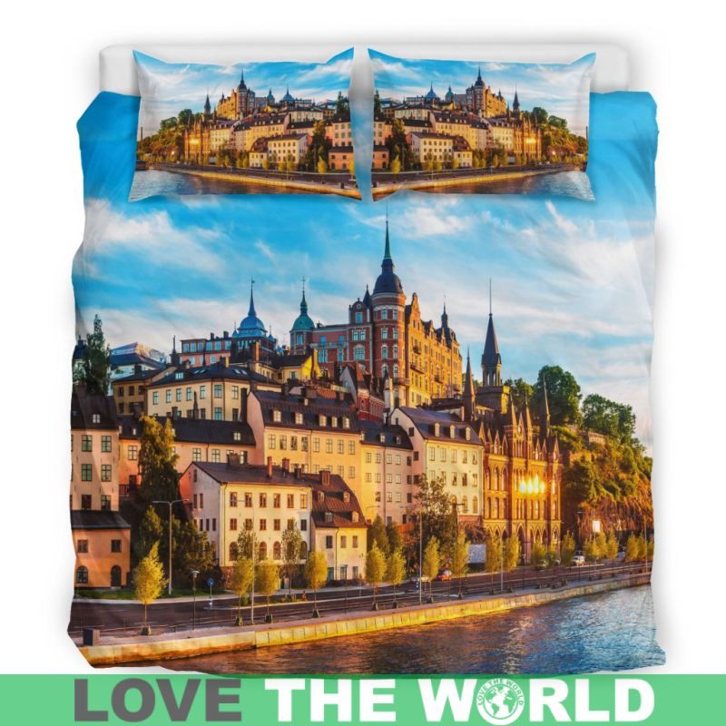 Stockholm Sweden Bedding Set Ver.02 RLT7 - Wonder Print Shop