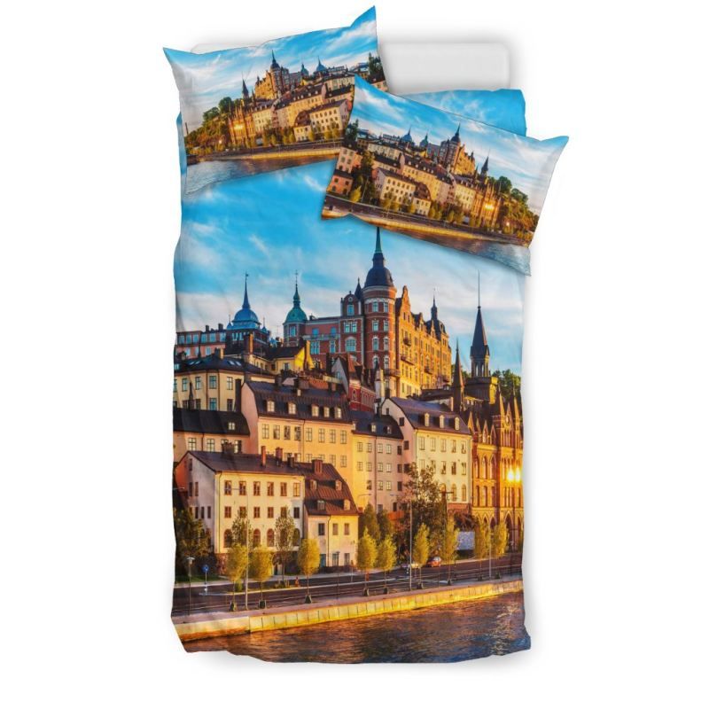 Stockholm Sweden Bedding Set Ver.02 RLT7 - Wonder Print Shop