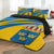 Sweden Coat Of Arms Quilt Bed Set Cricket RLT7 - Wonder Print Shop