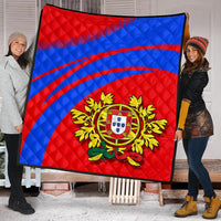 Portugal Coat Of Arms Premium Quilt Cricket RLT7 - Wonder Print Shop
