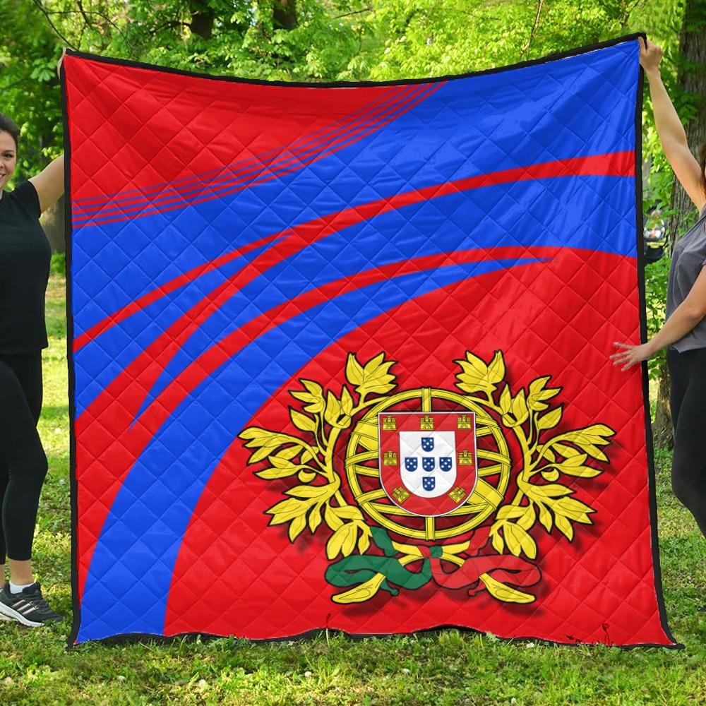 Portugal Coat Of Arms Premium Quilt Cricket RLT7 - Wonder Print Shop