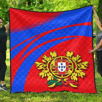 Portugal Coat Of Arms Premium Quilt Cricket RLT7 - Wonder Print Shop