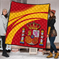 Spain Coat Of Arms Premium Quilt Cricket RLT12 - Wonder Print Shop