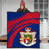 Liechtensteins Coat Of Arms Premium Quilt Cricket RLT6 - Wonder Print Shop
