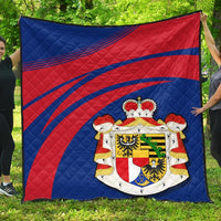 Liechtensteins Coat Of Arms Premium Quilt Cricket RLT6 - Wonder Print Shop