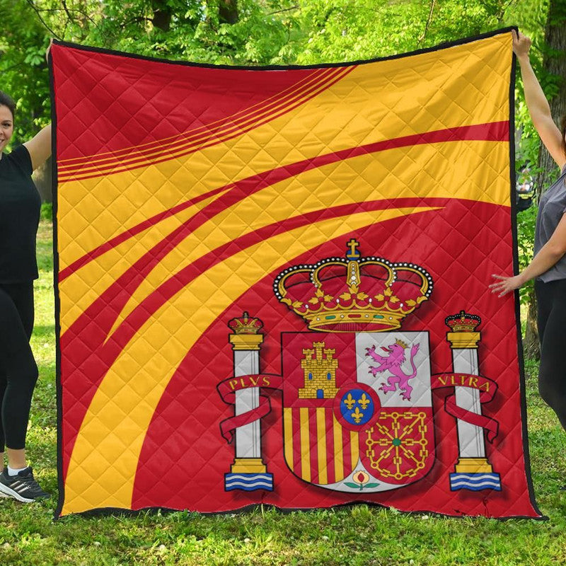 Spain Coat Of Arms Premium Quilt Cricket RLT12 - Wonder Print Shop