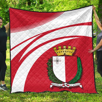 Malta Coat Of Arms Premium Quilt Cricket RLT12 - Wonder Print Shop