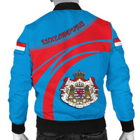 Luxembourg Coat Of Arms Men Bomber Jacket Cricket RLT6 - Wonder Print Shop