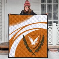 Cyprus Coat Of Arms Premium Quilt Cricket RLT13 - Wonder Print Shop