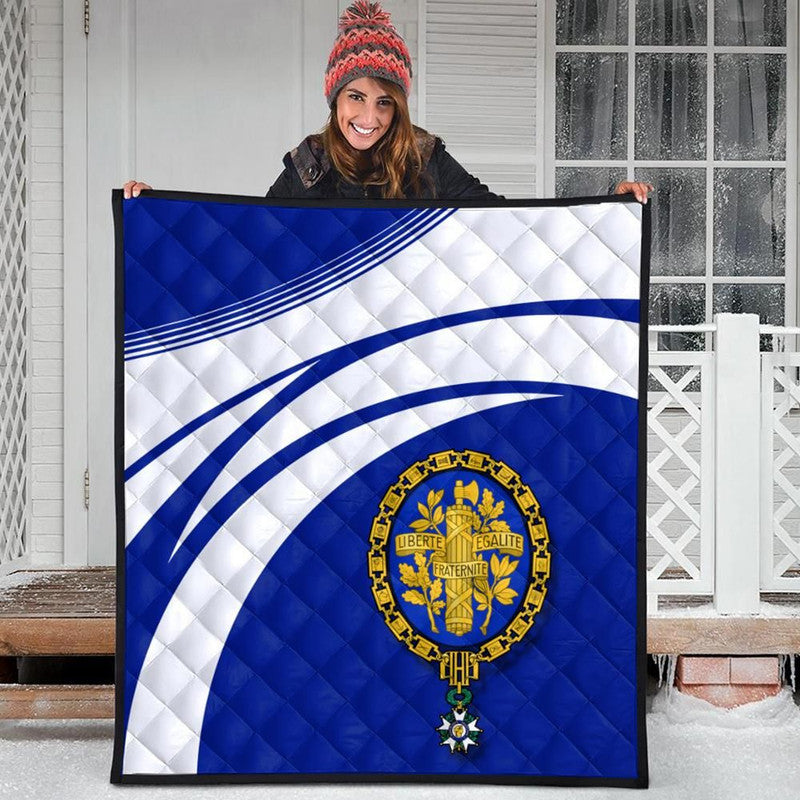 France Coat Of Arms Premium Quilt Cricket RLT12 - Wonder Print Shop