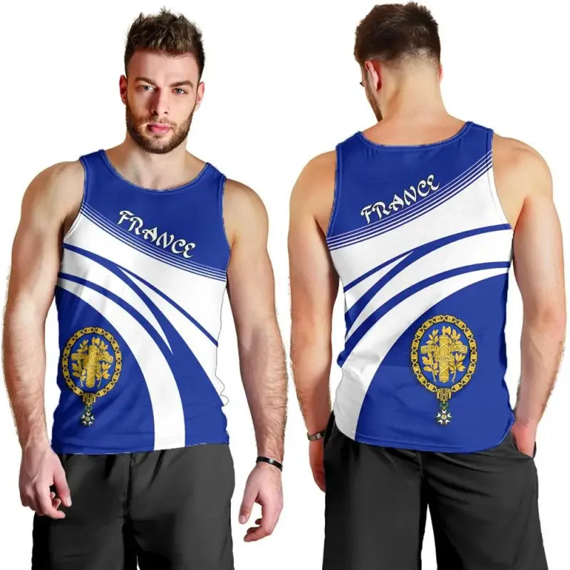 france-coat-of-arms-tank-top-cricket