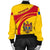Moldova Coat Of Arms Women Bomber Jacket Cricket RLT13 - Wonder Print Shop