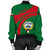 Kuwait Coat Of Arms Women Bomber Jacket Cricket RLT8 - Wonder Print Shop