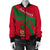 Maldives Coat Of Arms Women Bomber Jacket Sticket RLT12 - Wonder Print Shop
