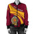 Sri Lanka Coat Of Arms Women Bomber Jacket Cricket RLT7 - Wonder Print Shop