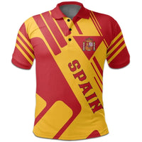 Spain Polo Shirt Coat Of Arms Rockie RLT12 - Wonder Print Shop