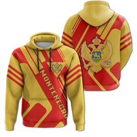 Montenegro Hoodie Coat Of Arms Rockie RLT13 - Wonder Print Shop