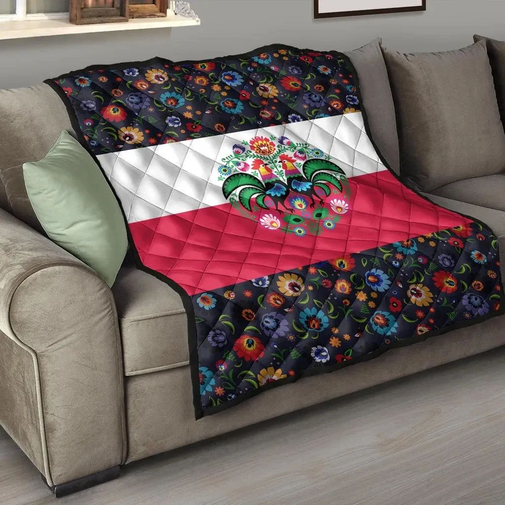 Poland Premium Quilt Flag of Poland RLT7 - Wonder Print Shop