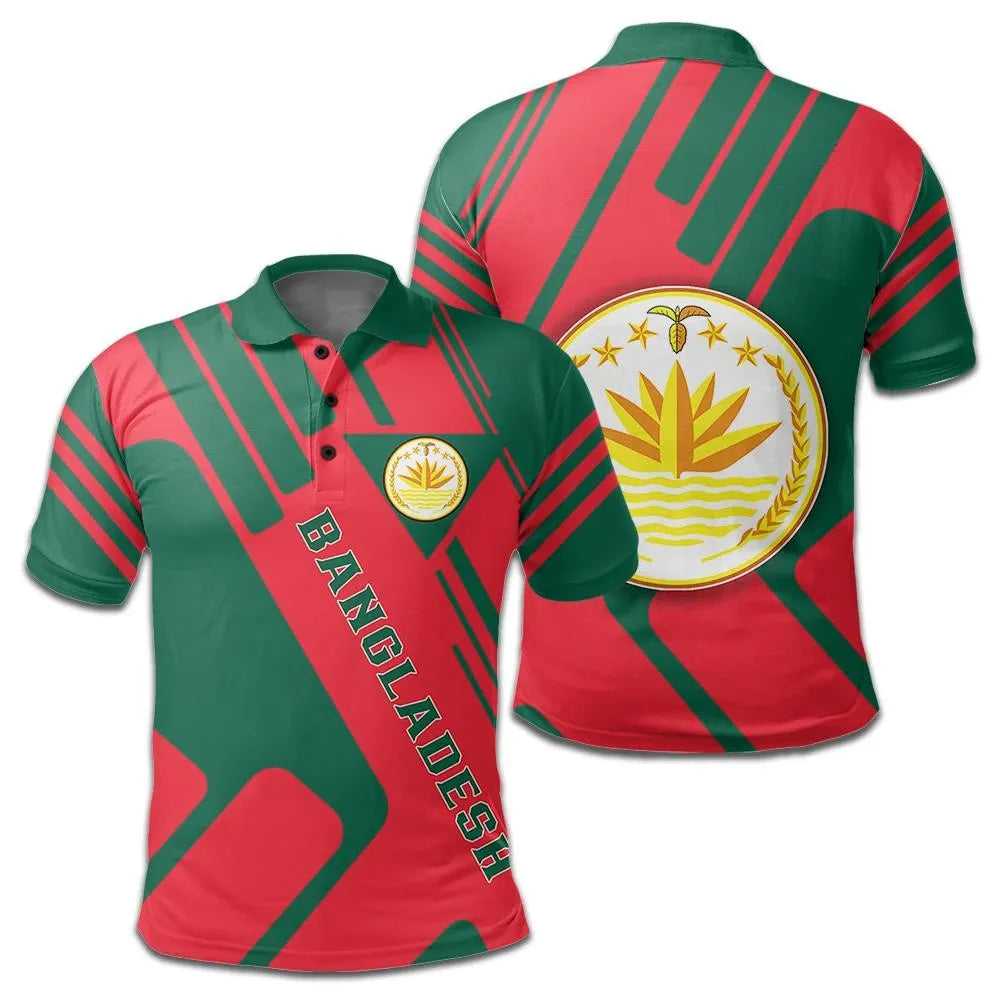 Bangladesh Coat Of Arms T Shirt Rockie RLT6 - Wonder Print Shop