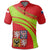 Czech Republic Coat Ofrms Polo Shirt Cricket Style RLT13 - Wonder Print Shop