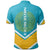 Kazakhstan Coat Of Arms Polo Lucian Style RLT8 - Wonder Print Shop