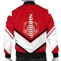 Jordan Coat Of Arms Men Bomber Jacket Lucian Style RLT8 - Wonder Print Shop