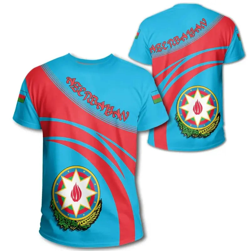 azerbaijan-coat-of-arms-t-shirt-cricket-style
