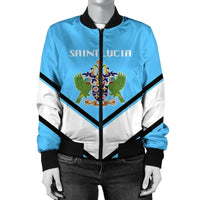 Spain Coat Of Arms Women Bomber Jacket Lucian Style RLT12 - Wonder Print Shop