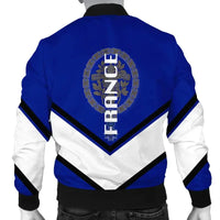 France Coat Of Arms Men Bomber Jacket Lucian Style RLT12 - Wonder Print Shop