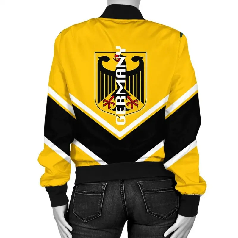 Georgia (U.S. state) Coat Of Arms Women Bomber Jacket Lucian Style RLT12 - Wonder Print Shop