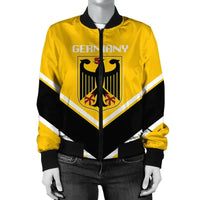 Georgia (U.S. state) Coat Of Arms Women Bomber Jacket Lucian Style RLT12 - Wonder Print Shop