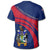 South Georgia and the South Sandwich Islands Coat Of Arms T Shirt Cricket Style RLT12 - Wonder Print Shop