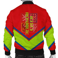 Czech Republic Coat Ofrms Men Bomber Jacket Lucian Style RLT13 - Wonder Print Shop