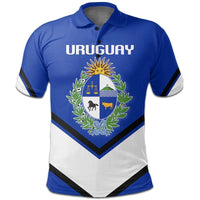 Uruguay Coat Of Arms Polo Lucian Style RLT6 - Wonder Print Shop