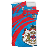 Luxembourg Coat Of Arms Bedding Set Cricket RLT6 - Wonder Print Shop