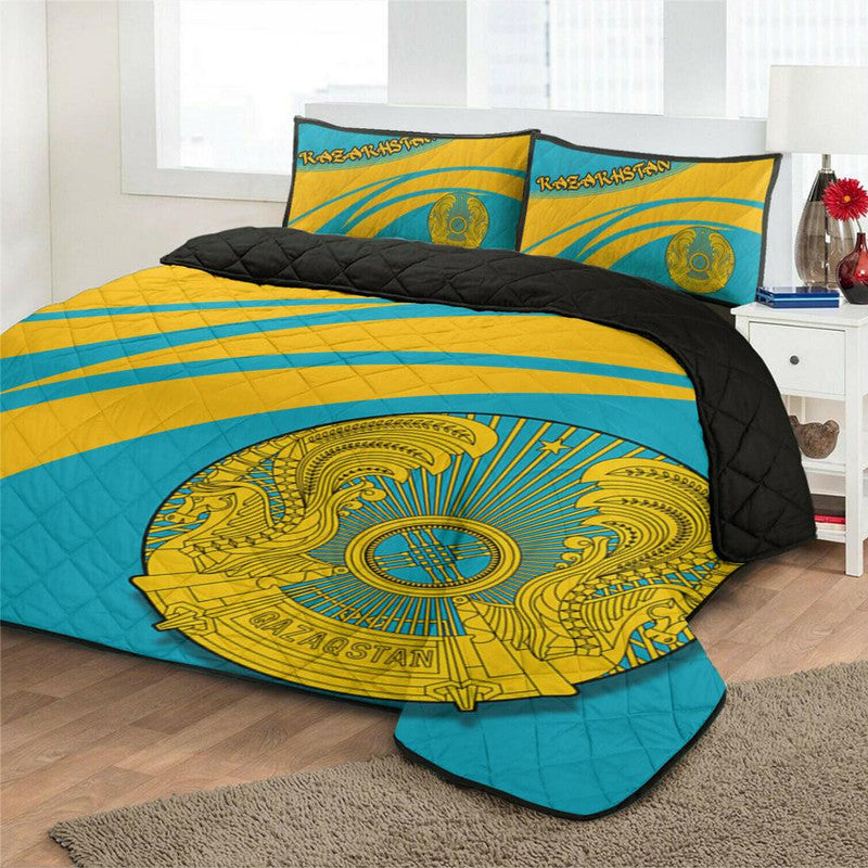 kazakhstan-coat-of-arms-quilt-bed-set-cricket