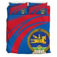 Mongolia Coat Of Arms Bedding Set Cricket RLT13 - Wonder Print Shop
